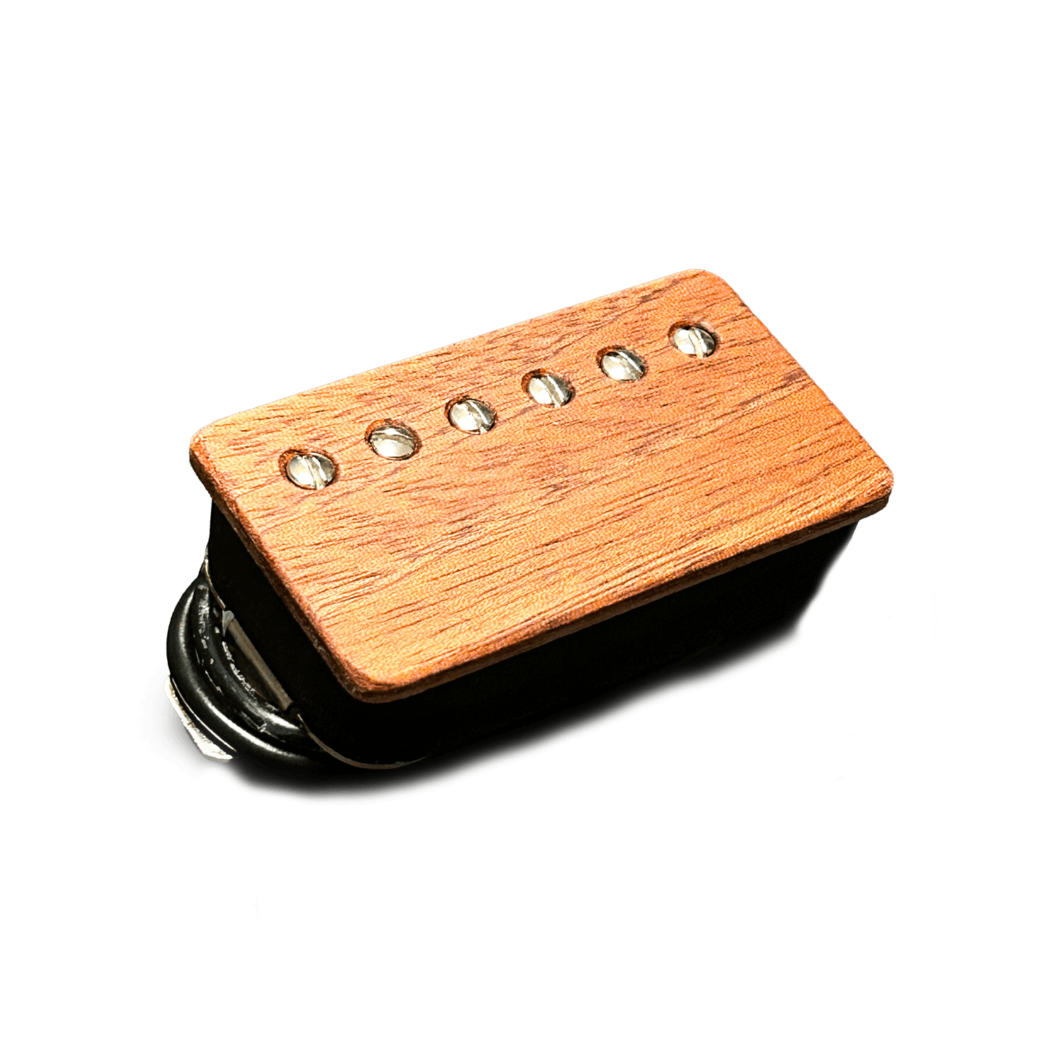 Håndviklet humbucker med kappe i tre